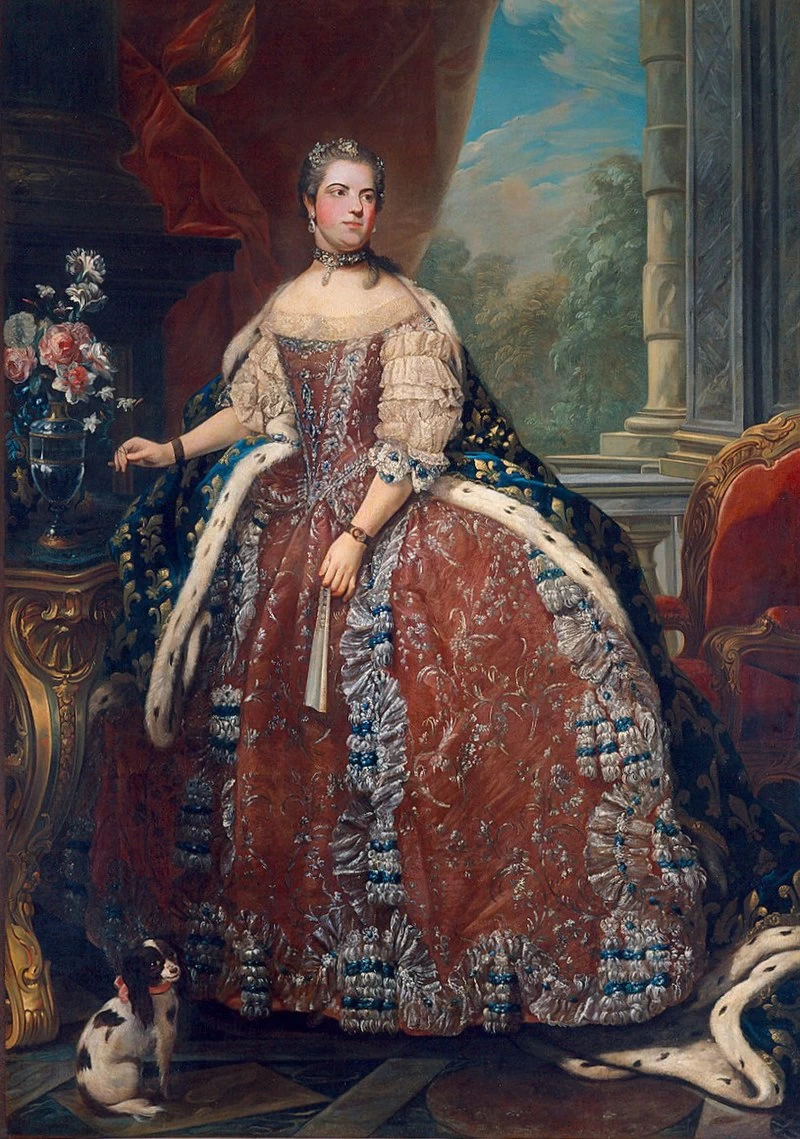 Ritratto di Luisa Elisabetta di Francia (1727 - 1759), duchessa di Parma, Galleria nazionale di Parma